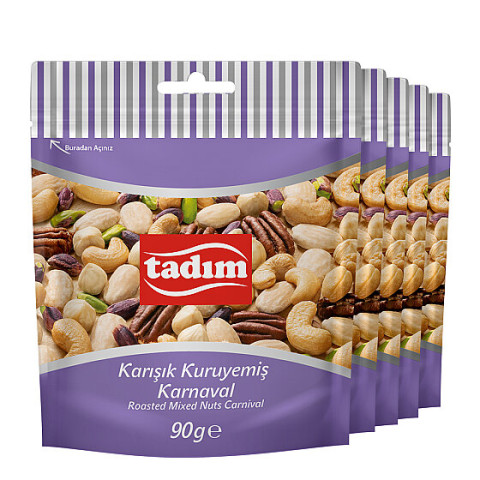 Karışık Kuruyemiş Karnaval 5 x 90 gr