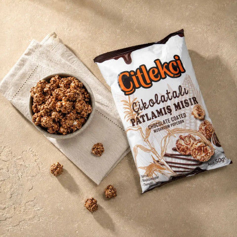 Çikolatalı Patlamış Mısır 50 gr