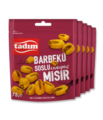 Kavrulmuş Barbekü Soslu Mısır 5 x 75 gr
