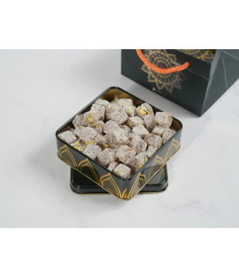 Hediyelik Hindistan Cevizli Çifte Kavrulmuş Lokum net:300 gr