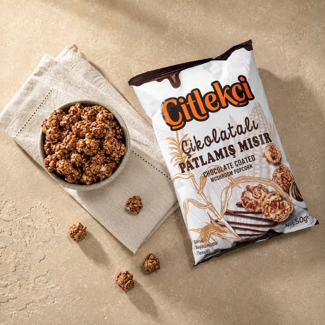 Çikolatalı Patlamış Mısır 50 gr