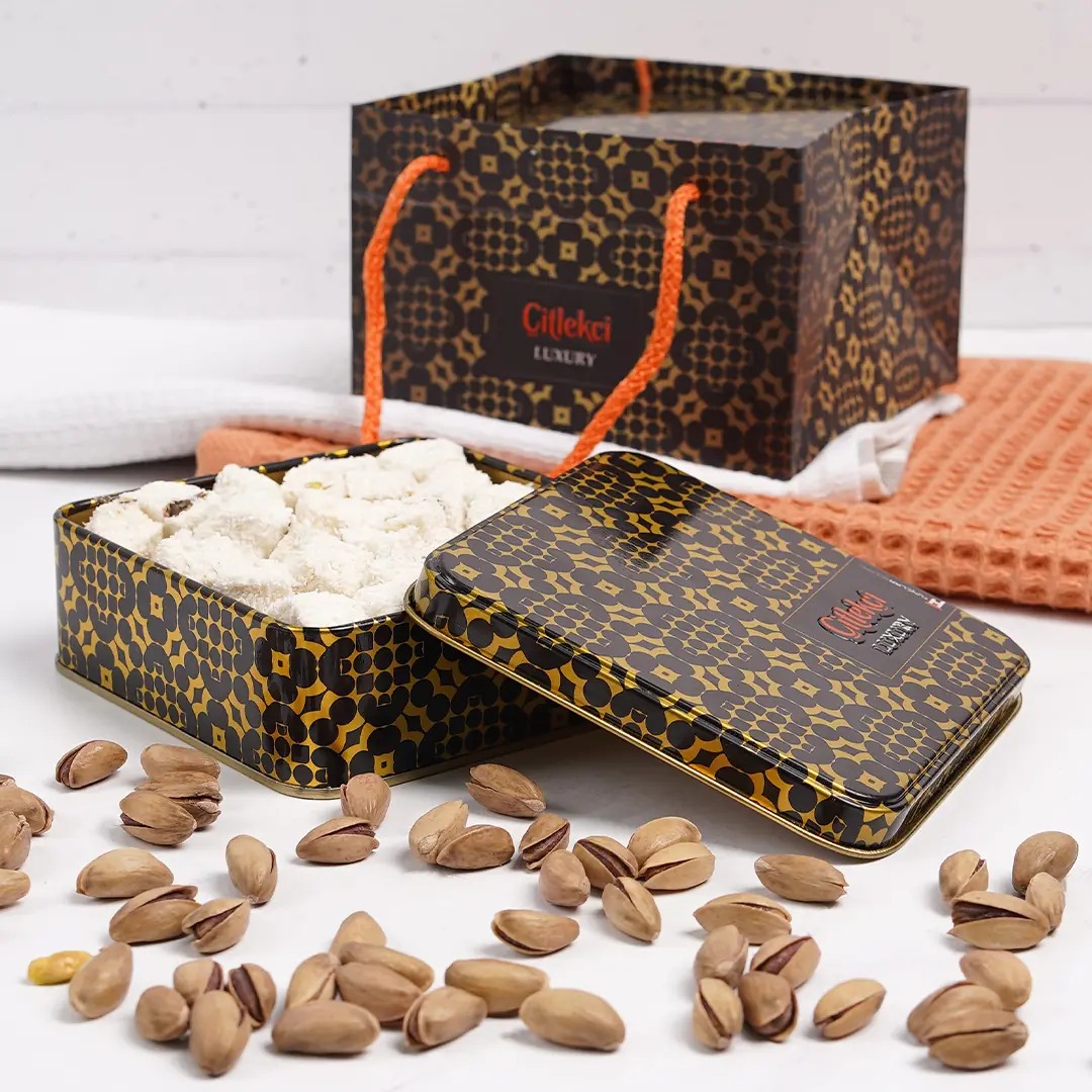 Hediyelik Çöğenli Çifte Kavrulmuş Lokum net:300 gr